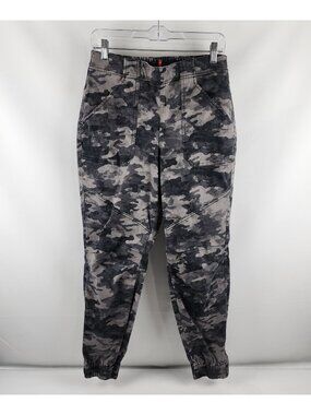 Spanx Pants Womens Large Multi Camo Stretch Twill Cargo Jogger (30x29) 20319R
